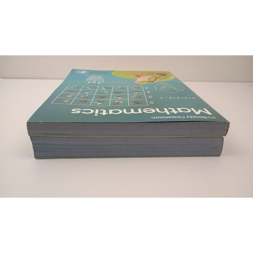 i-Ready Classroom Mathematics Grade 2 Volume 1 and 2 Paperback Curriculum Assoc.